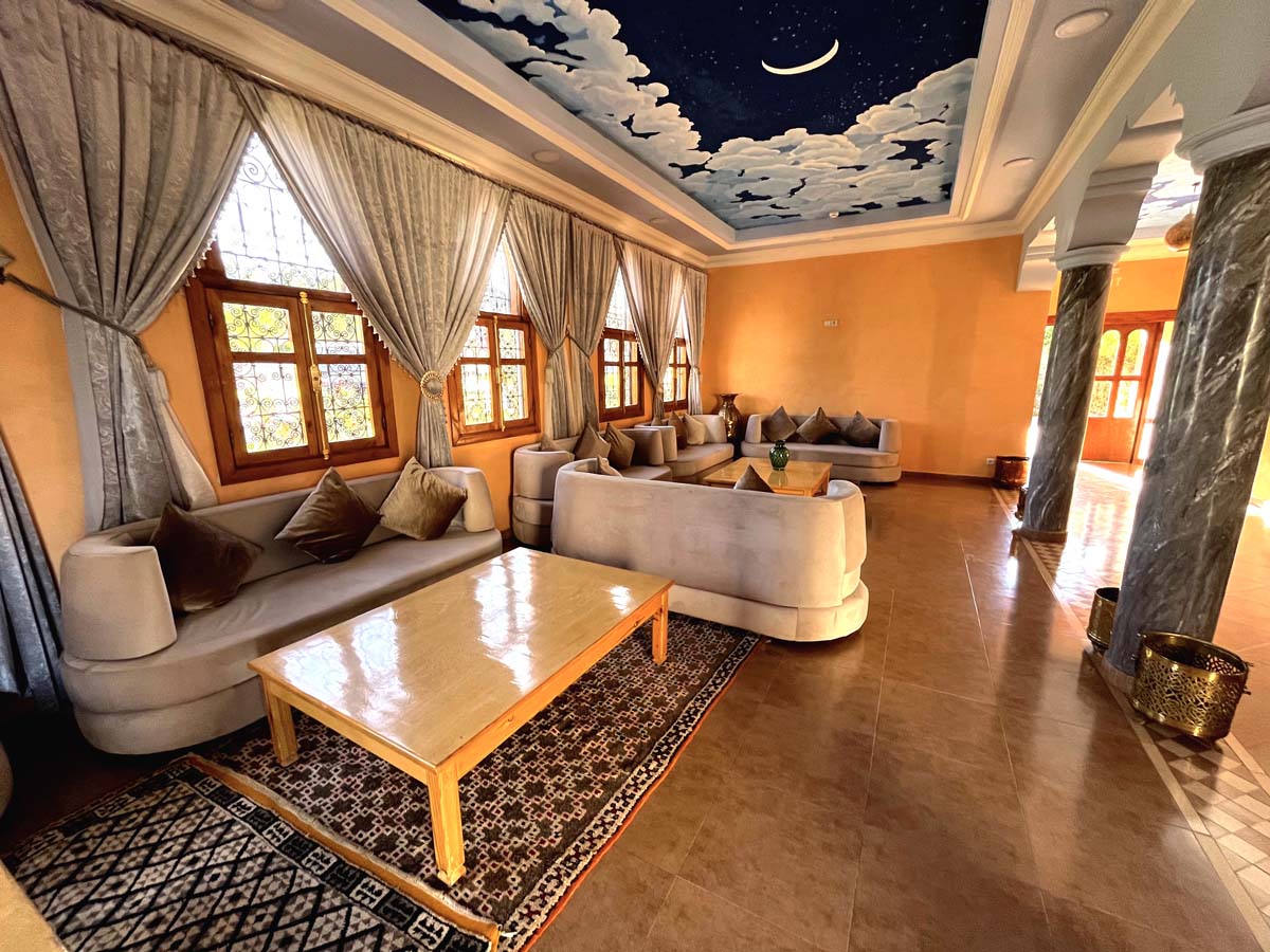Réception de l'hôtel Hôtel ouarzazate
